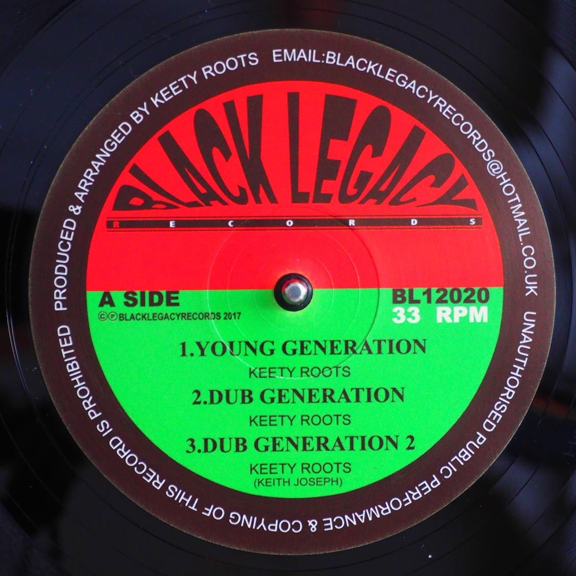 Keety Roots - Young Generation; Keety Roots - Dub Generation; Keety Roots - Dub Generation 2  /  Keety Roots - Politician; Rootsy Rebel - Jah Judgment; Keety Roots - Political Dub