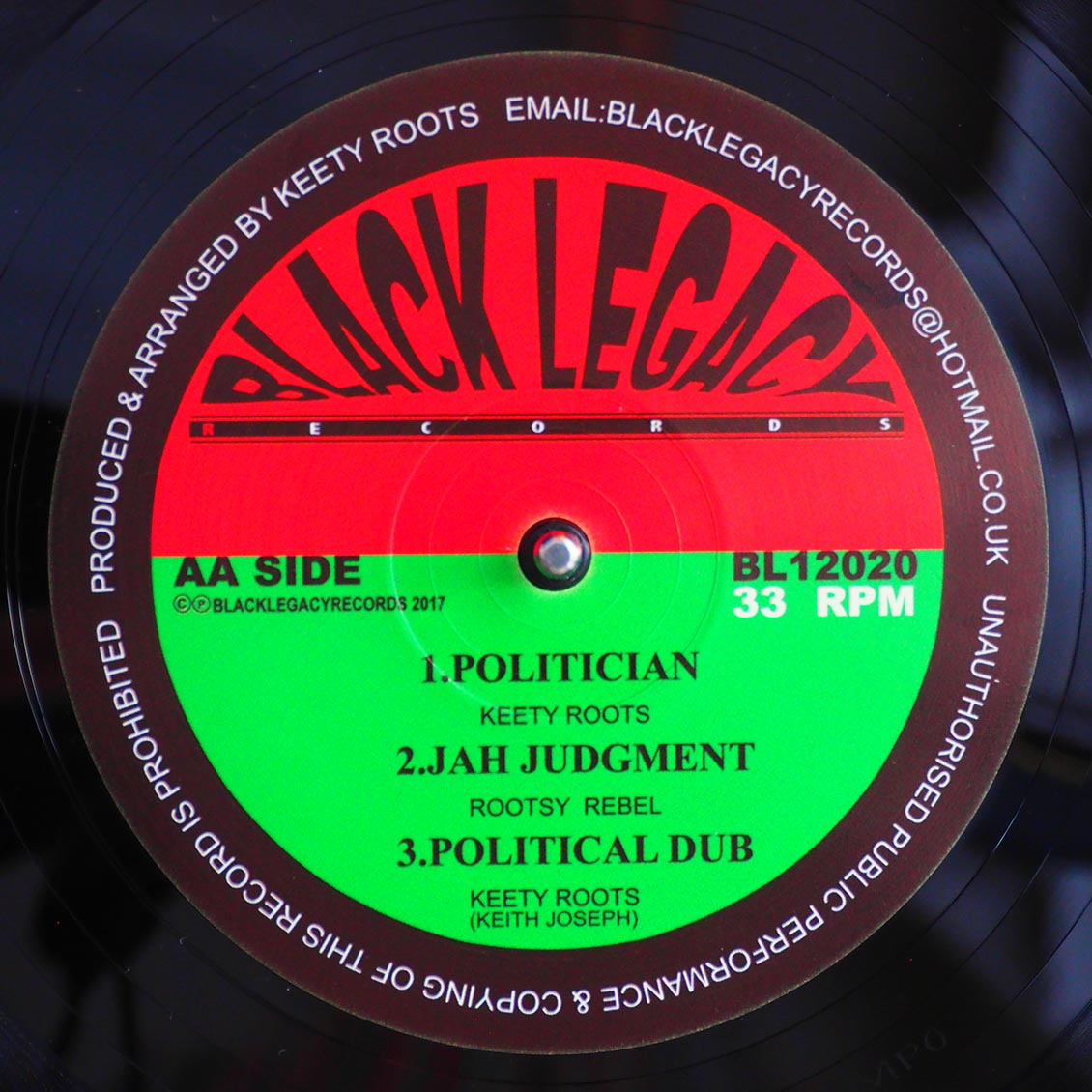 Keety Roots - Young Generation; Keety Roots - Dub Generation; Keety Roots - Dub Generation 2  /  Keety Roots - Politician; Rootsy Rebel - Jah Judgment; Keety Roots - Political Dub