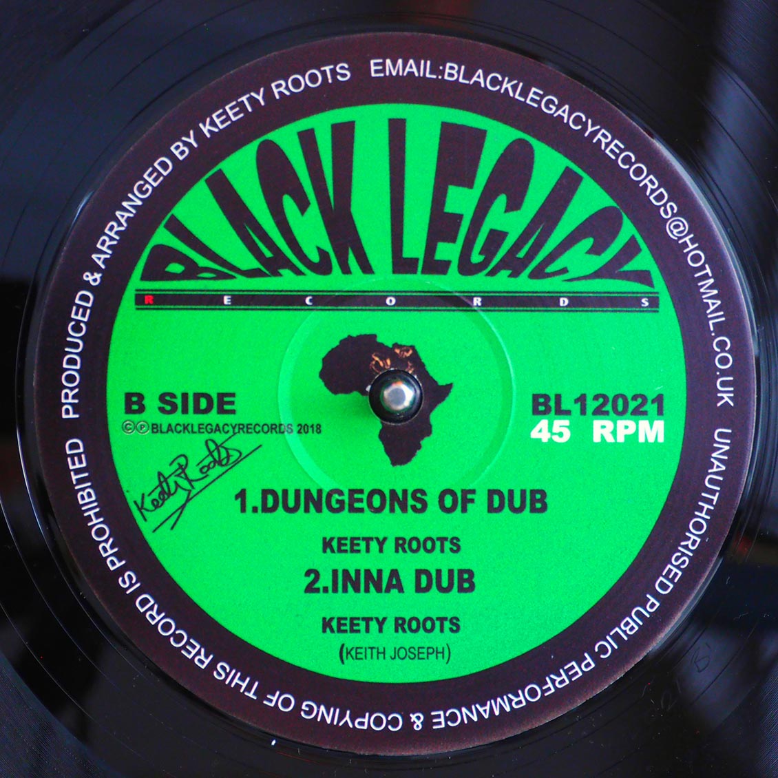 Keety Roots - Dungeons Of Babylon; Rootsy Rebel - Inna Babylon  /  Keety Roots - Dungeons Of Dub; Keety Roots - Inna Dub