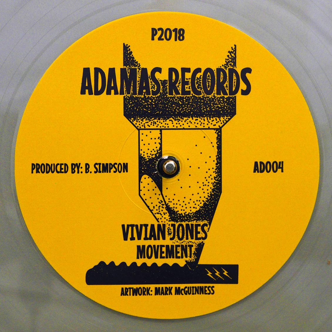Vivian Jones - Movement; Movement Dub  /  Movement Dub 2 (clear vinyl)