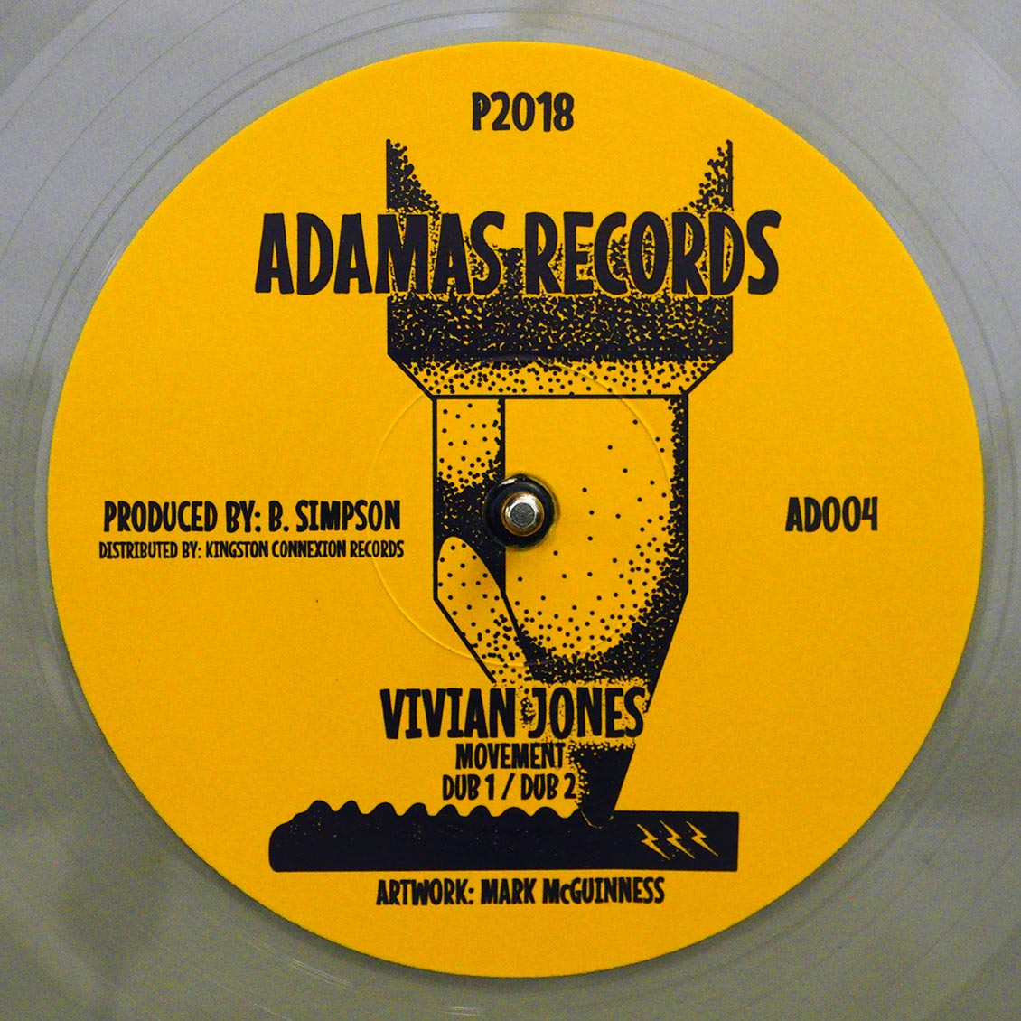 Vivian Jones - Movement; Movement Dub  /  Movement Dub 2 (clear vinyl)