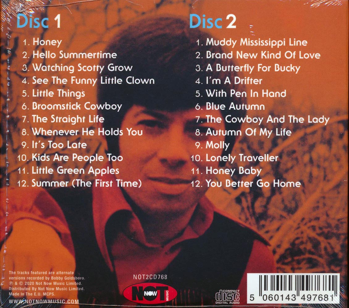 Bobby Goldsboro - The Very Best Of Bobby Goldsboro (24 tracks) (2xCD)