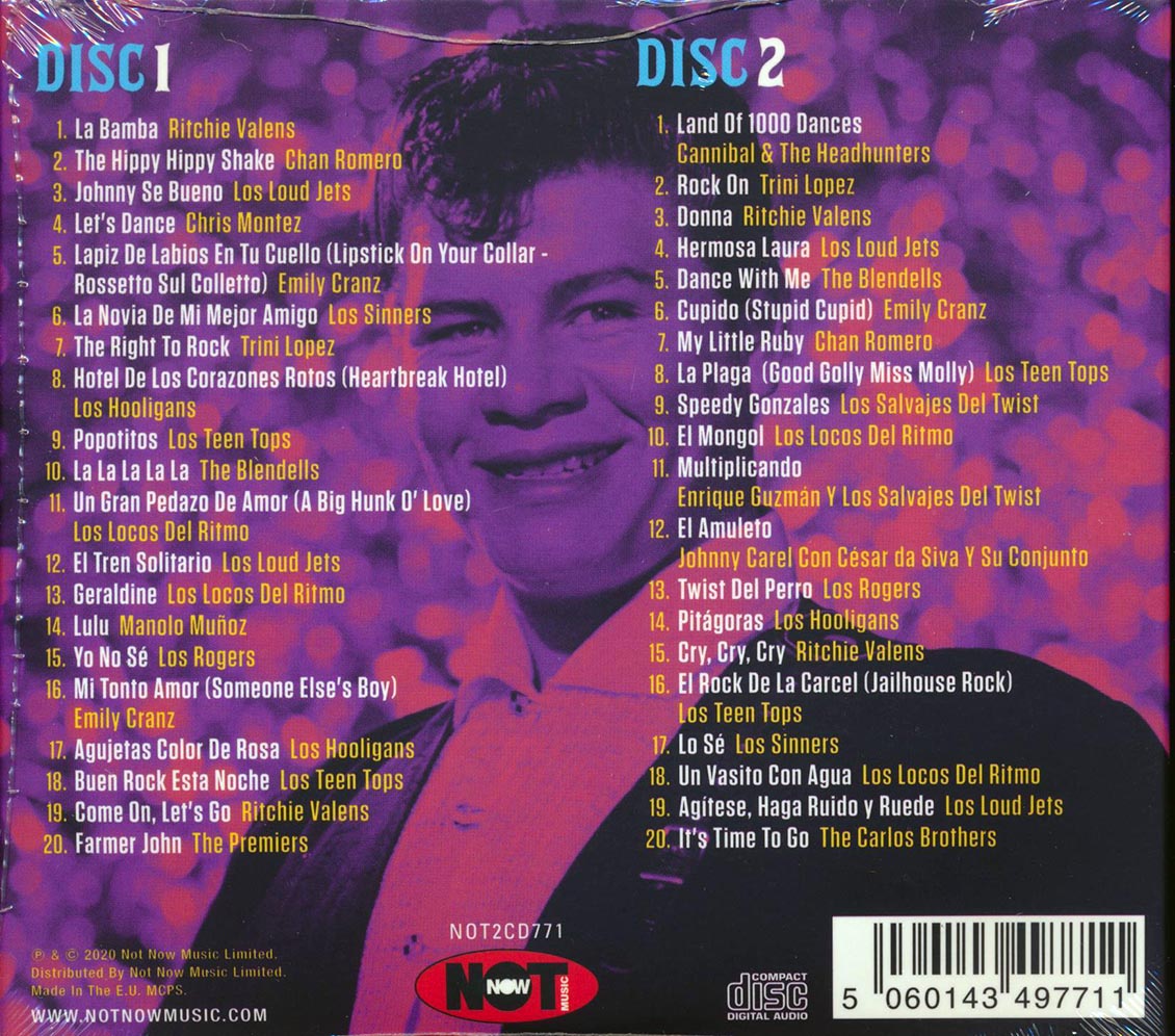 Ritchie Valens, Chris Montez, Chan Romeo, Etc. - Latino Rockers (40 tracks) (2xCD)