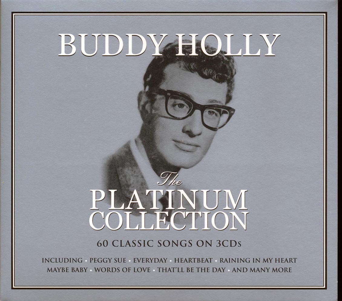 Buddy Holly - The Platinum Collection (60 tracks) (3xCD) (deluxe 3-fold digipak)
