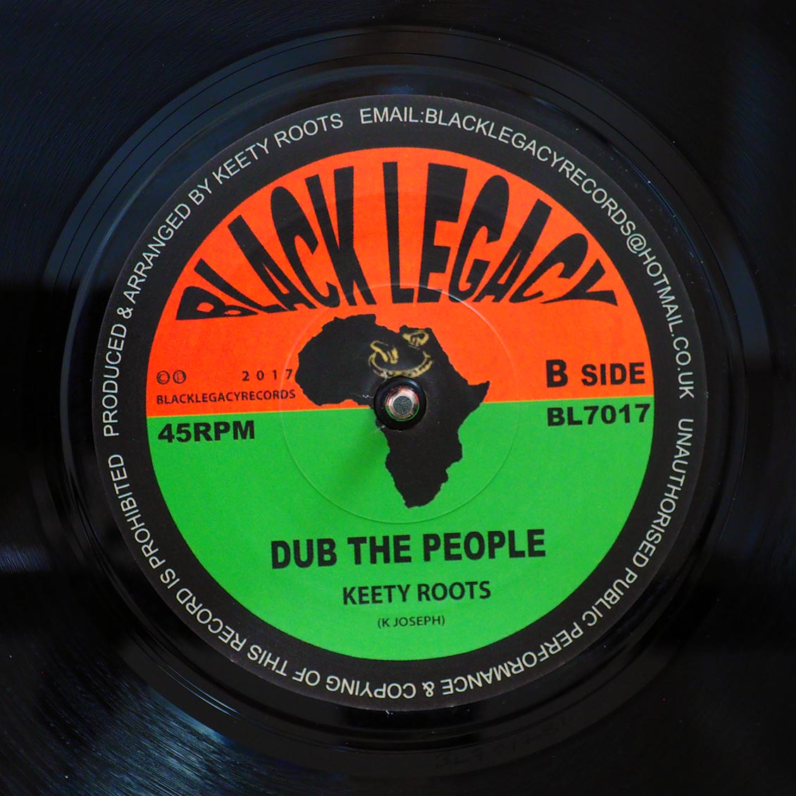 Chardel Rhoden - Voice Of The People  /  Keety Roots - Dub The People