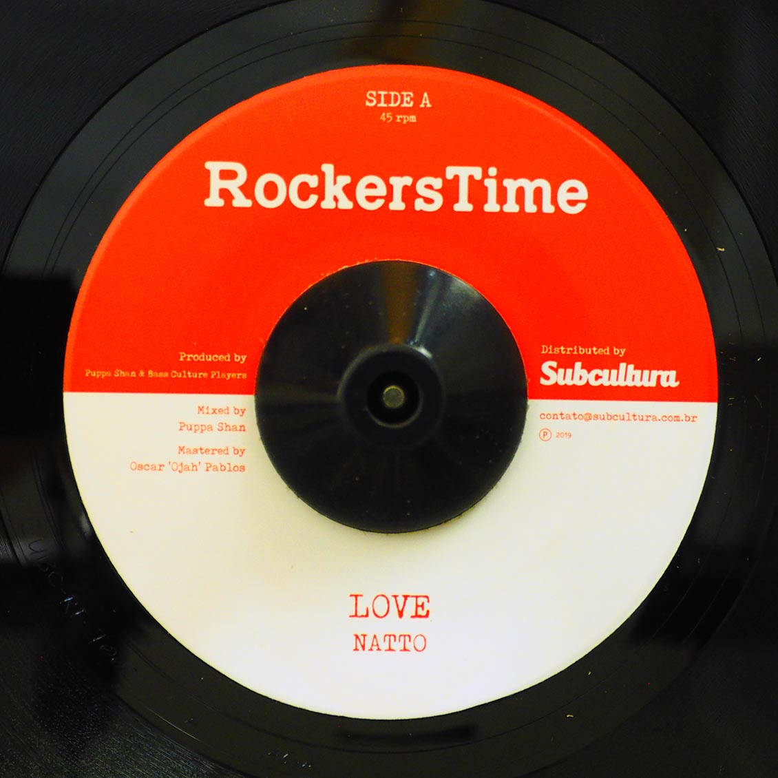 Natto - Love  /  Puppa Shan, Bass Culture Players - Love Version (ltd. 300 copies made)