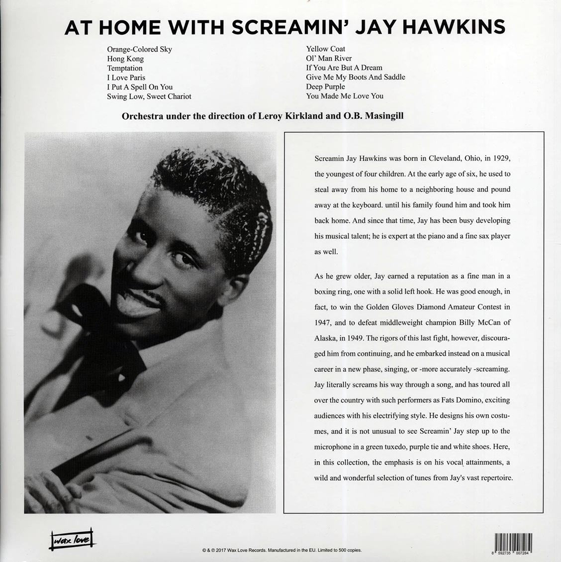 Screamin' Jay Hawkins - At Home With Screamin' Jay Hawkins (ltd. 500 copies made)