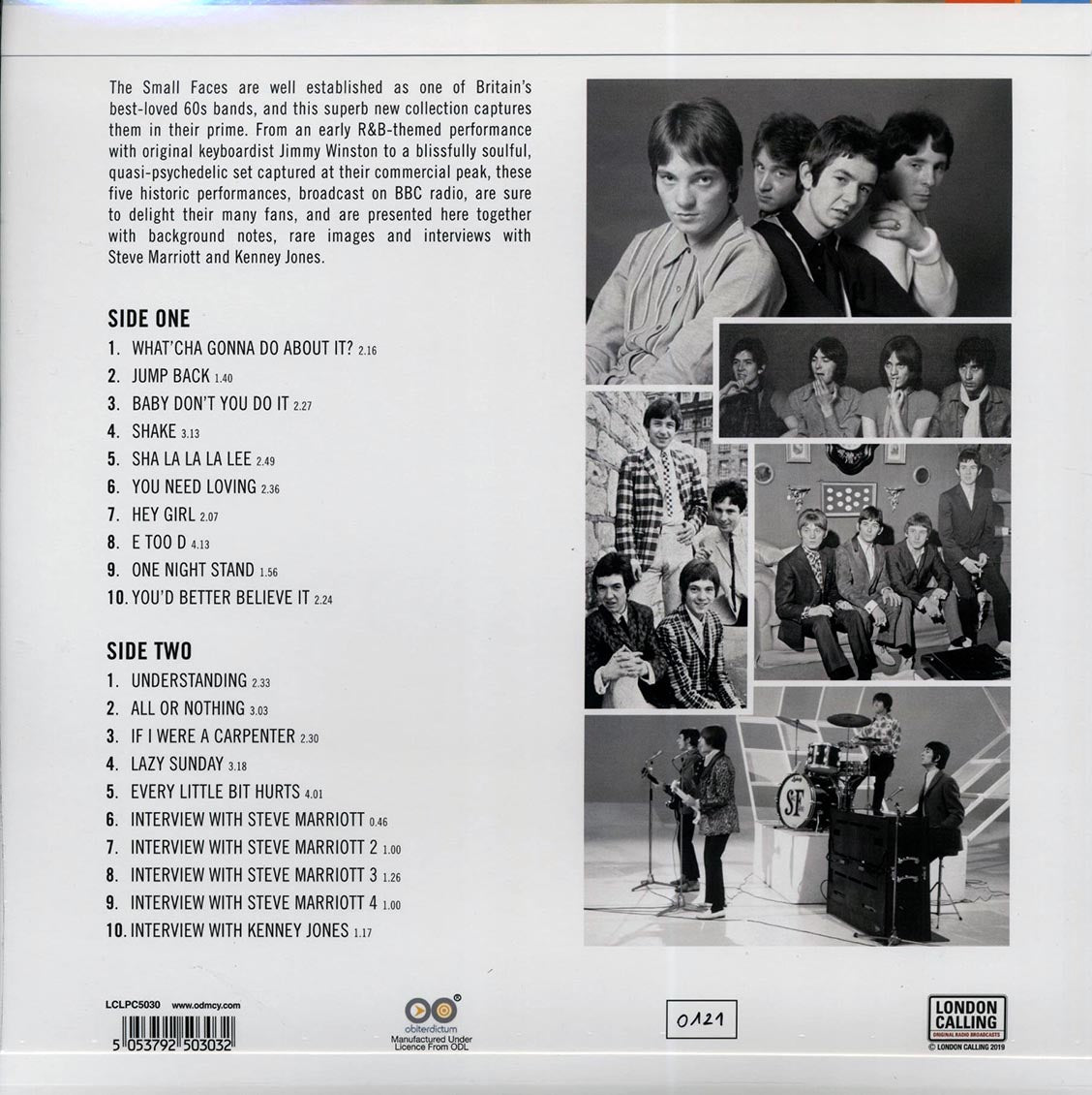 Small Faces - Live At The BBC '65-'68 (numbered ltd.ed.) (180g) (colored vinyl)
