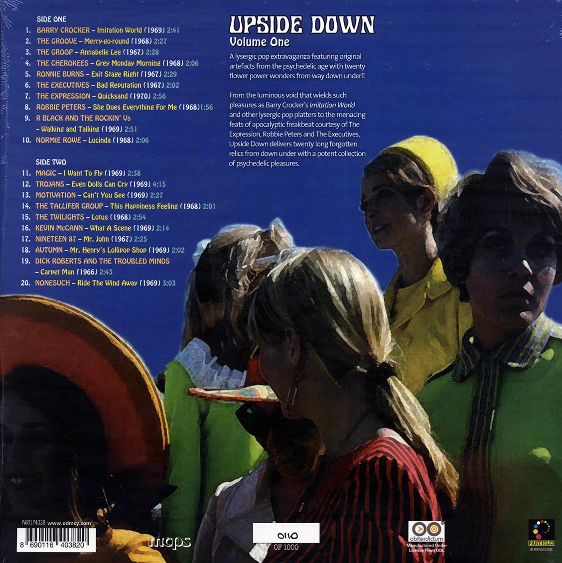Autumn, The Cherokees, The Groove, Etc. - Upside Down Volume 1: Coloured Dreams From The Underworld (numbered ltd.ed.) (180g) (green vinyl)