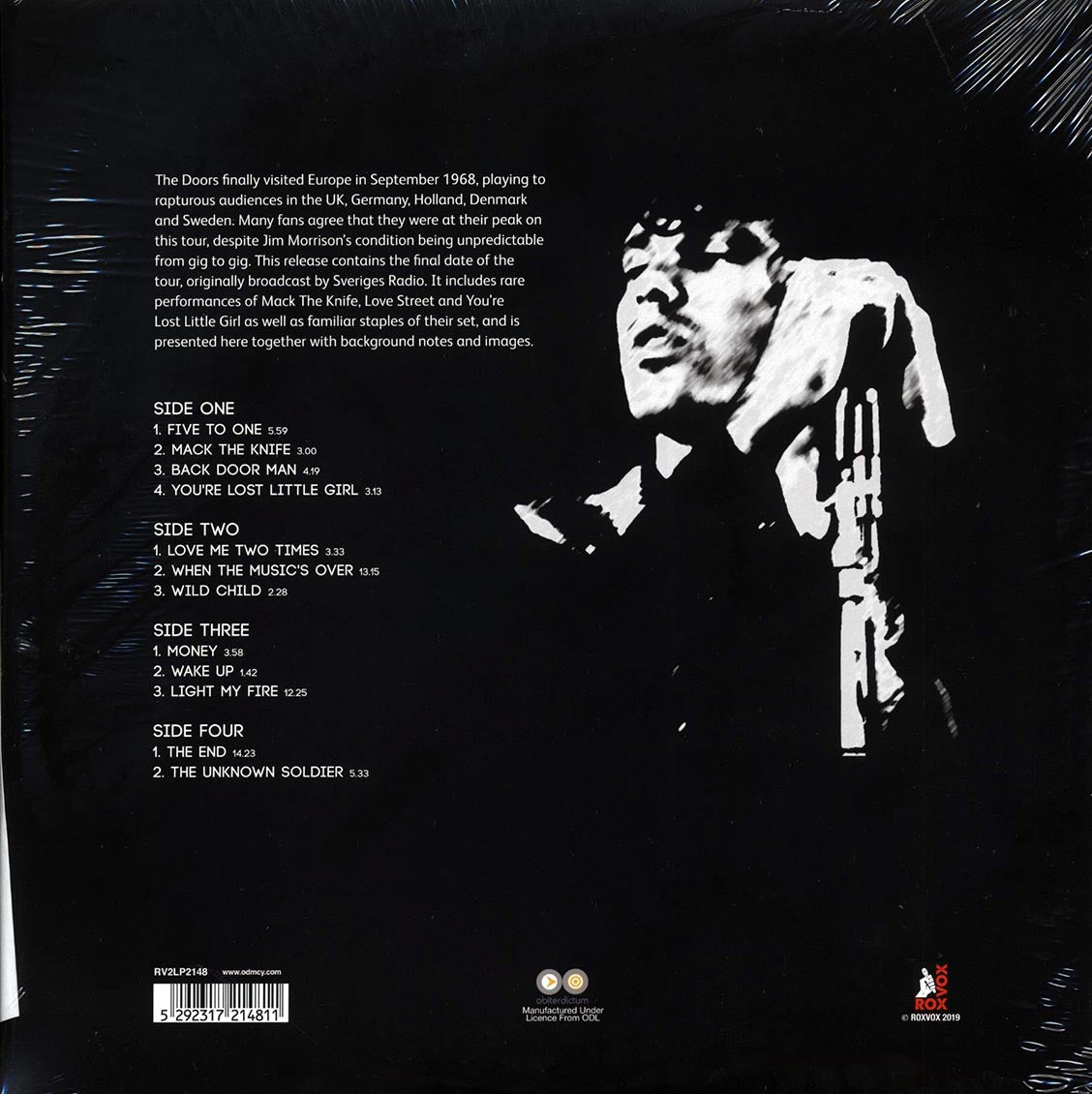 The Doors - Stockholm '68 (2xLP) (180g)