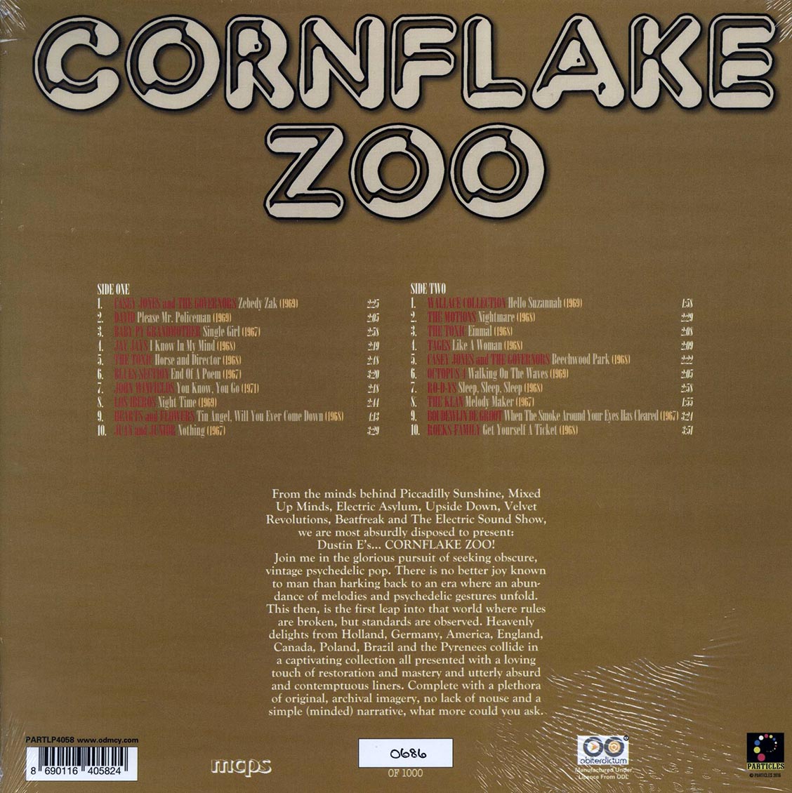 Tages, Octopus 4, Jay Jays, Etc. - Cornflake Zoo: Episode 1 (20 tracks) (numbered ltd.ed.) (180g) (yellow vinyl)