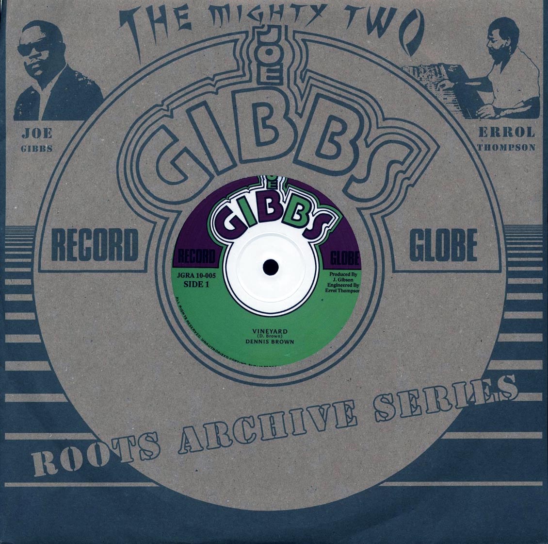 Dennis Brown - Vineyard  /  Dennis Brown - Repatriation; Joe Gibbs & The Professionals - Jubilation Dub