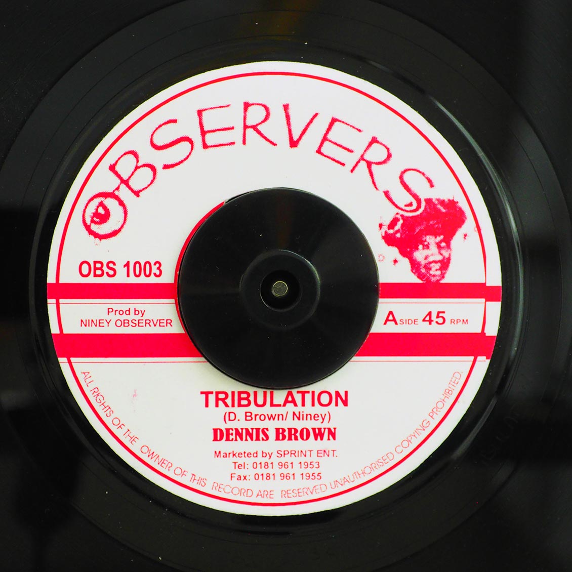 Dennis Brown - Tribulation  /  Dennis Brown - Africa
