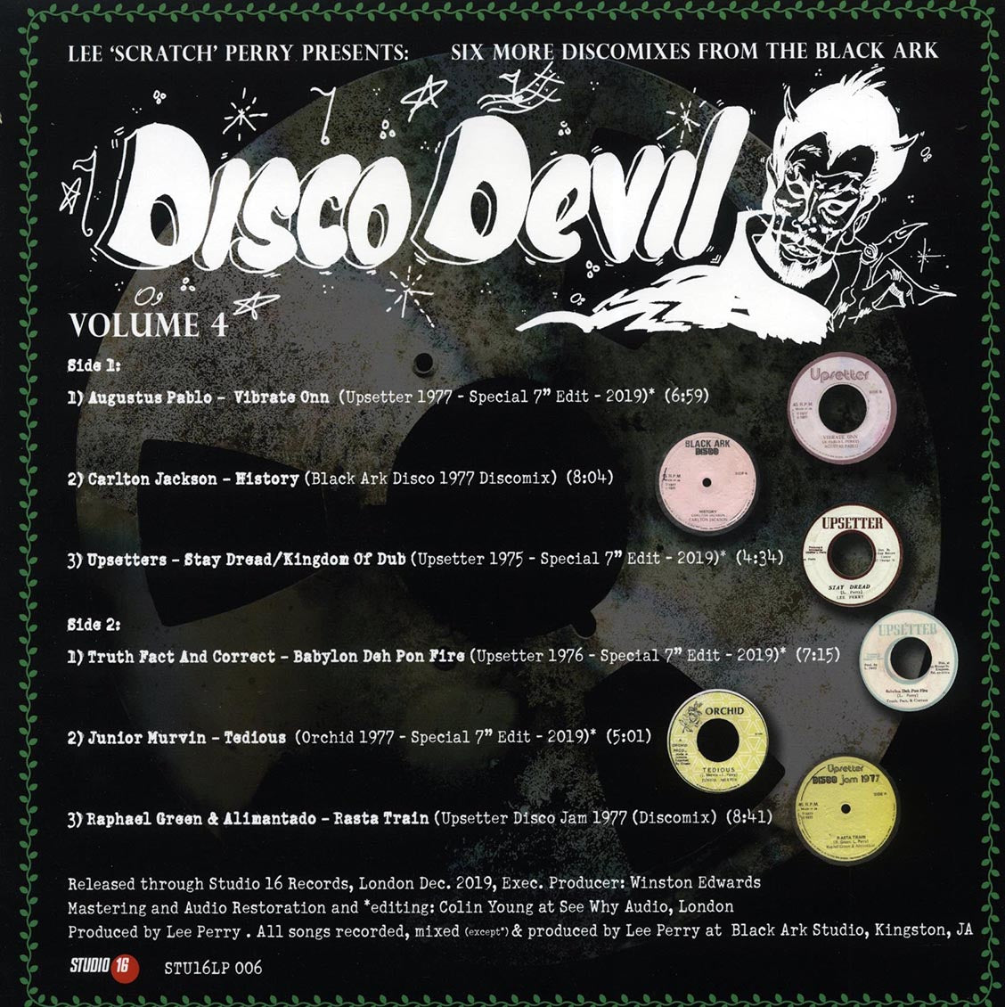 Lee Perry - Disco Devil Volume 4: Six More Classic Discomixes From The Black Ark Studio 1977-79