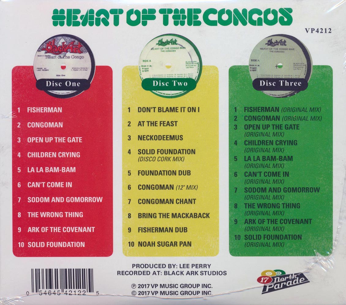 The Congos - Heart Of The The Congos: Deluxe Edition (30 tracks) (3xCD) (deluxe 3-fold digipak) (remastered) (deluxe edition)