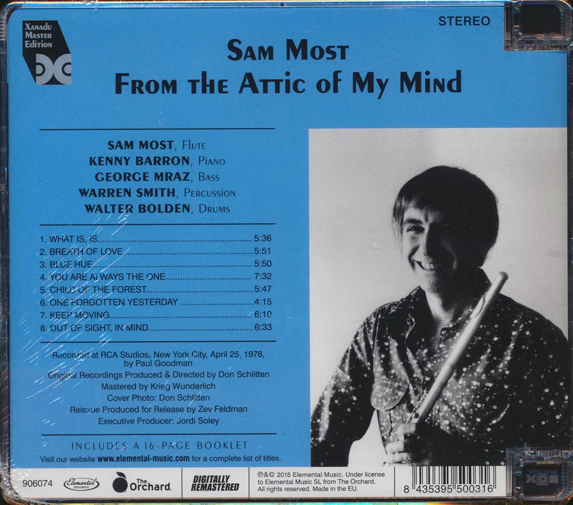 Sam Most - From The Attic Of My Mind (incl. 16-page booklet) (remastered)