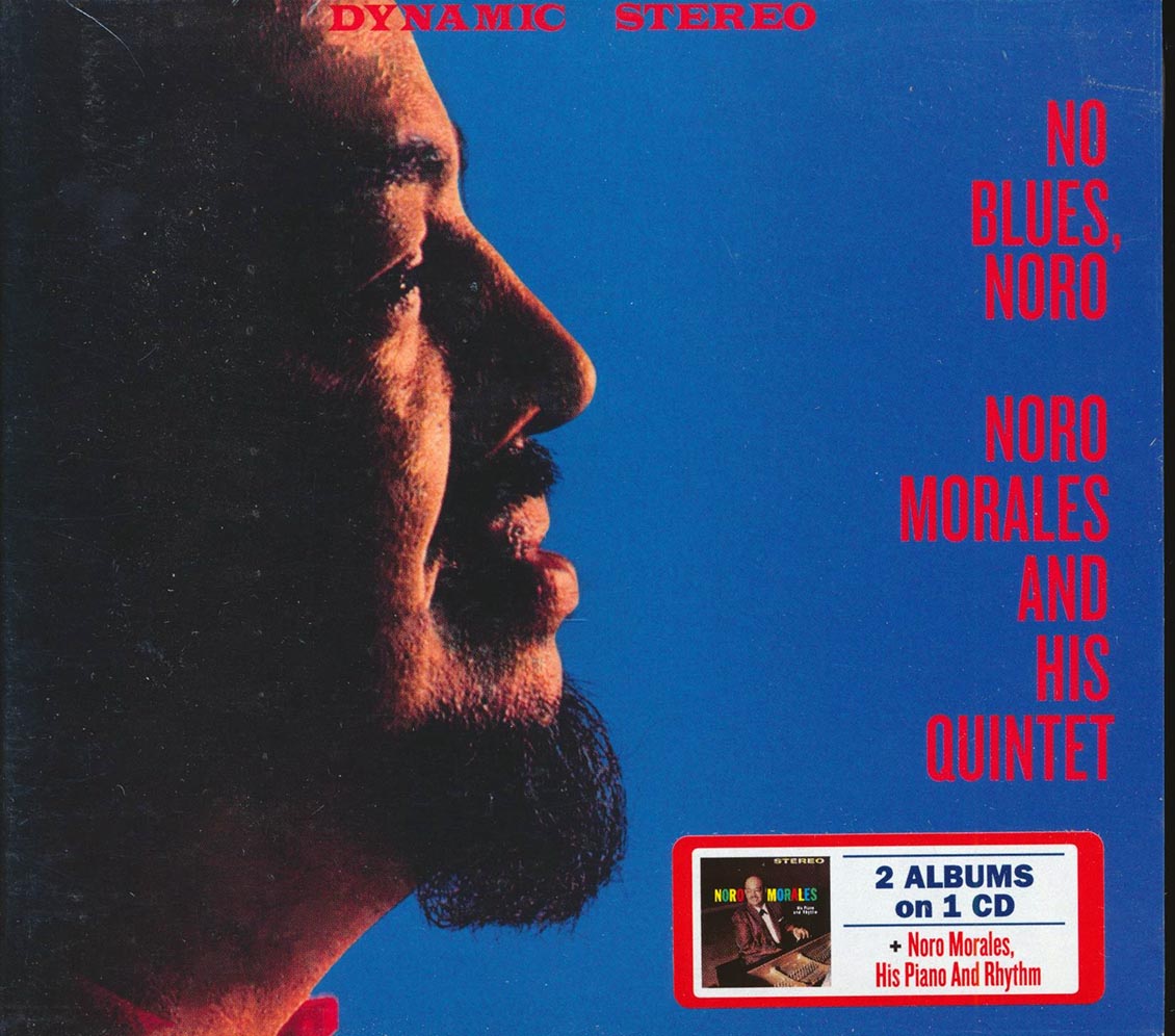 Noro Morales & His Quintet - No Blues, Noro + His Piano And Rhythm (2 albums on 1 CD) (28 tracks) (+ 5 bonus tracks) (ltd. ed.) (deluxe 3-fold digipak) (24-bit masteri
