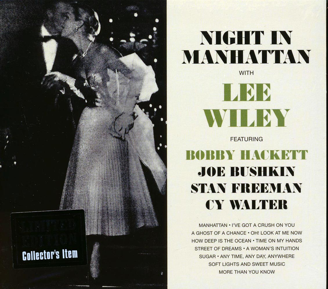 Lee Wiley - Night In Manhattan + Sings Vincent Youmans & Irving Berlin (2 albums on 1 CD) (26 tracks) (+ 3 bonus tracks) (ltd. ed.) (deluxe 3-fold digipak) (remastered) (2