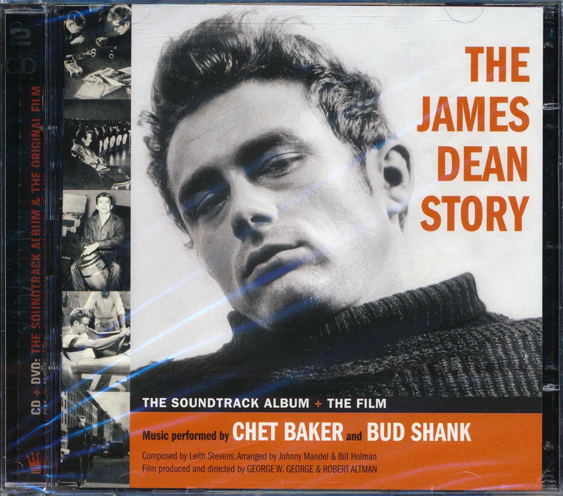 Chet Baker, Bud Shank - The James Dean Story (the Soundtrack Album CD + The Film DVD) (20 tracks) (+ 10 bonus tracks) (incl. DVD) (incl. 20-page booklet) (remastered) (24-bit mastering)