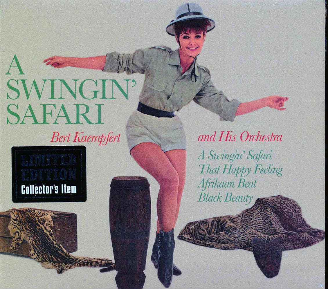 Bert Kaempfert & His Orchestra - A Swingin' Safari + Wonderland By Night (2 albums on 1 CD) (ltd. ed.) (deluxe 3-fold digipak) (24-bit mastering) (remastered)