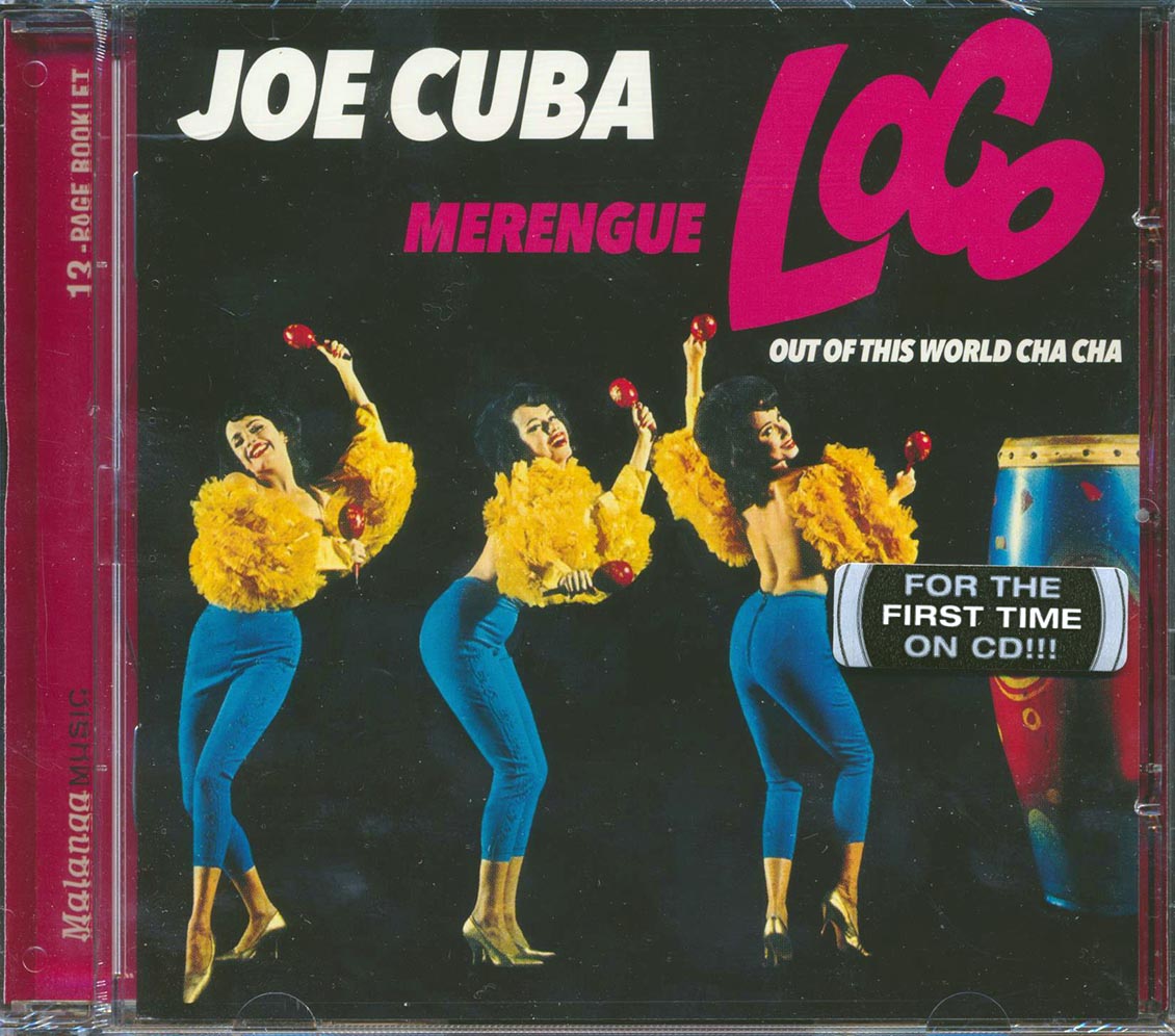 Joe Cuba - Merengue Loco + Joe Cuba + Cha-Cha-Cha (3 albums on 1 CD) (29 tracks) (incl. 12-page booklet) (remastered) (24-bit mastering)