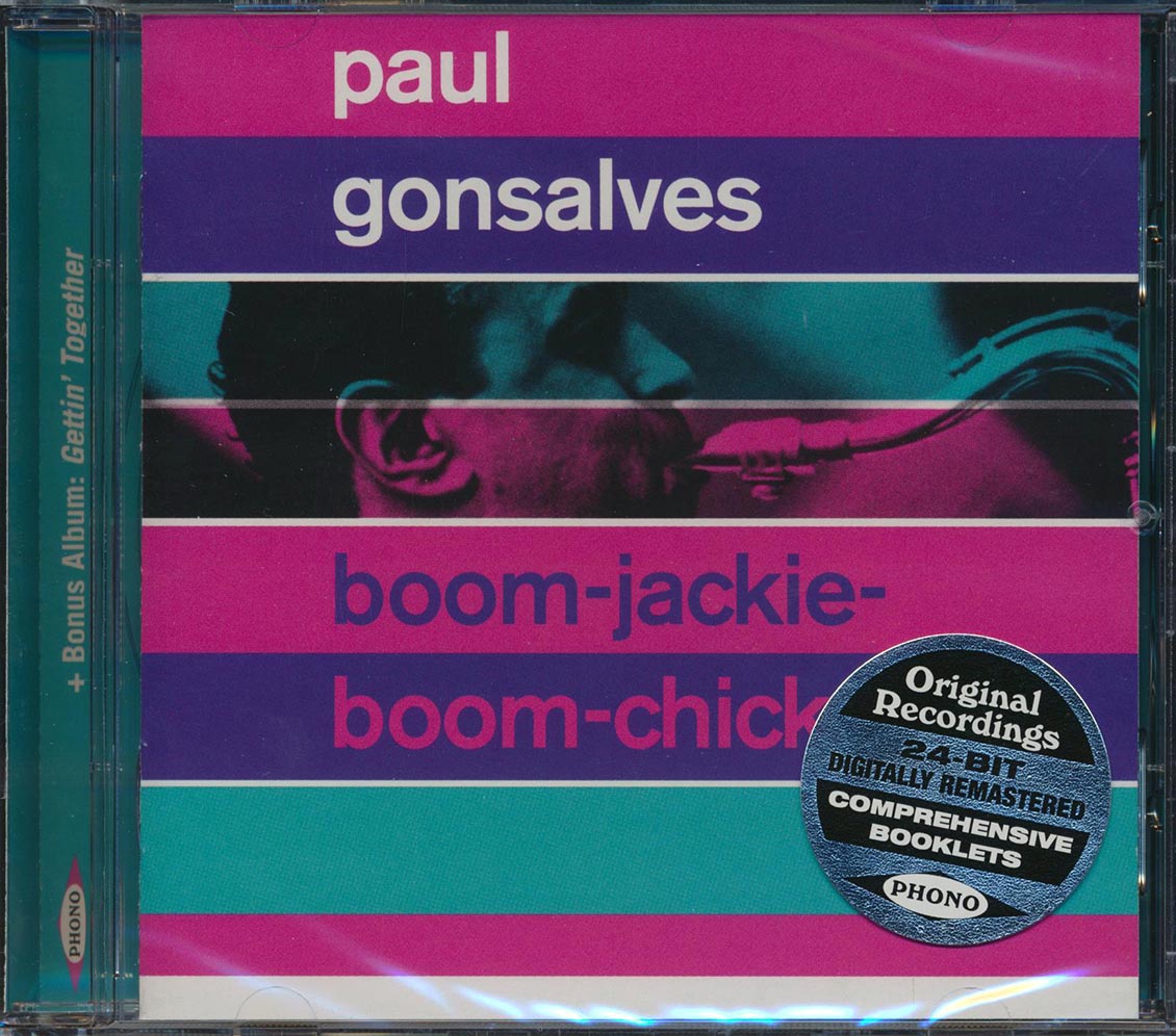 Paul Gonsalves - Boom-Jackie-Boom-Chick + Gettin' Together (2 albums on 1 CD) (incl. 12-page booklet) (24-bit mastering) (remastered)