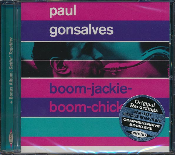 Paul Gonsalves - Boom-Jackie-Boom-Chick + Gettin' Together (2 albums on 1 CD) (incl. 12-page booklet) (24-bit mastering) (remastered)