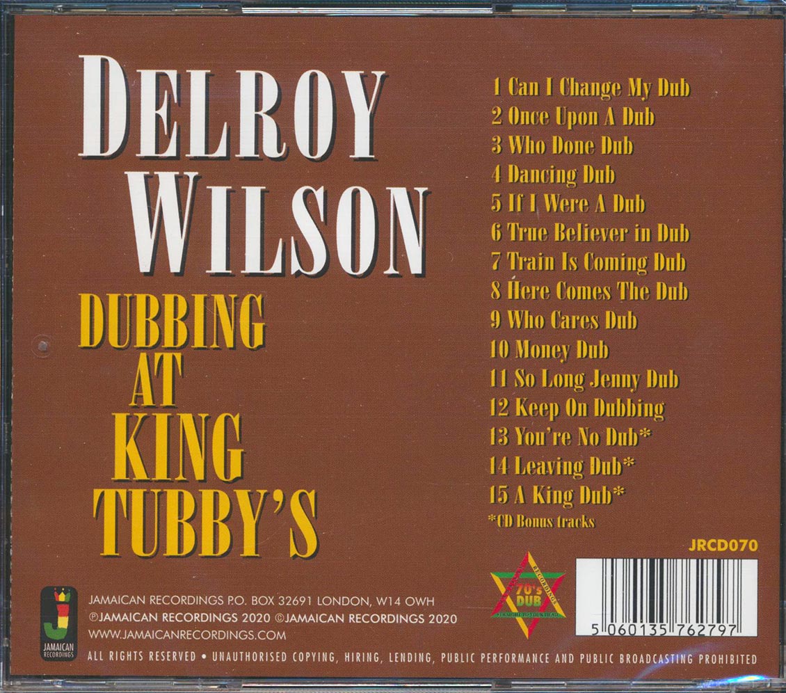 King Tubby - Delroy Wilson Dubbing At King Tubby's