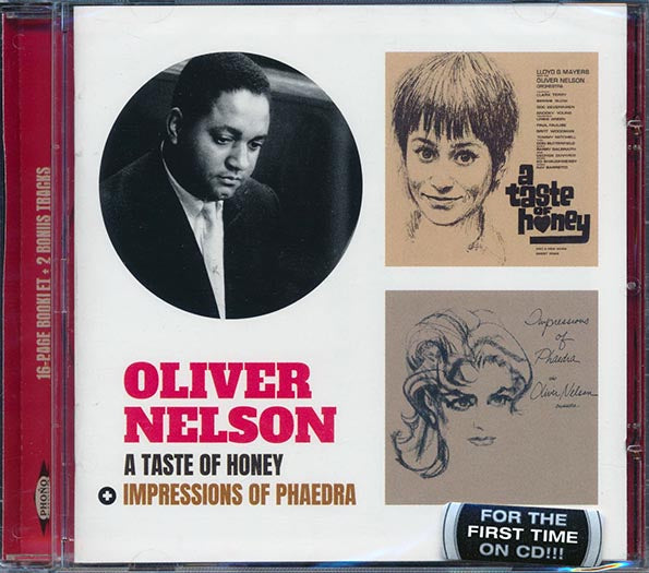 Oliver Nelson - A Taste Of Honey + Impressions Of Phaedra (2 albums on 1 CD) (+2 bonus tracks) (incl. 16-page booklet) (24-bit mastering) (remastered)