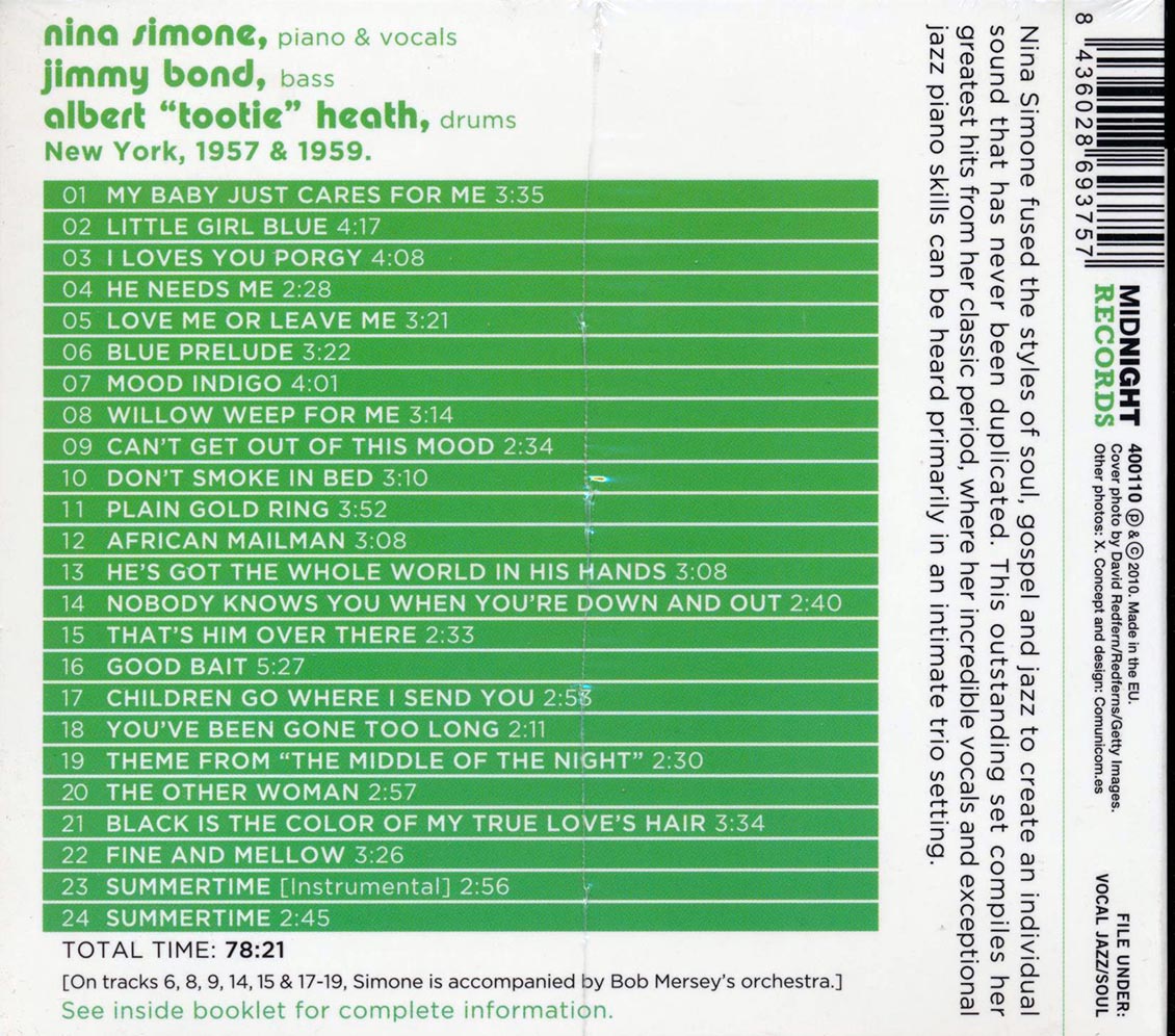 Nina Simone - Classic Hits (24 tracks) (incl. large booklet)