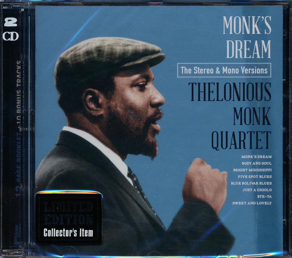 The Thelonious Monk Quartet - Monk's Dream: The Stereo & Mono Versions (2 albums on 1 CD) (26 tracks) (+ 11 bonus tracks) (ltd. ed.) (2xCD) (incl. 12-page booklet) (remast