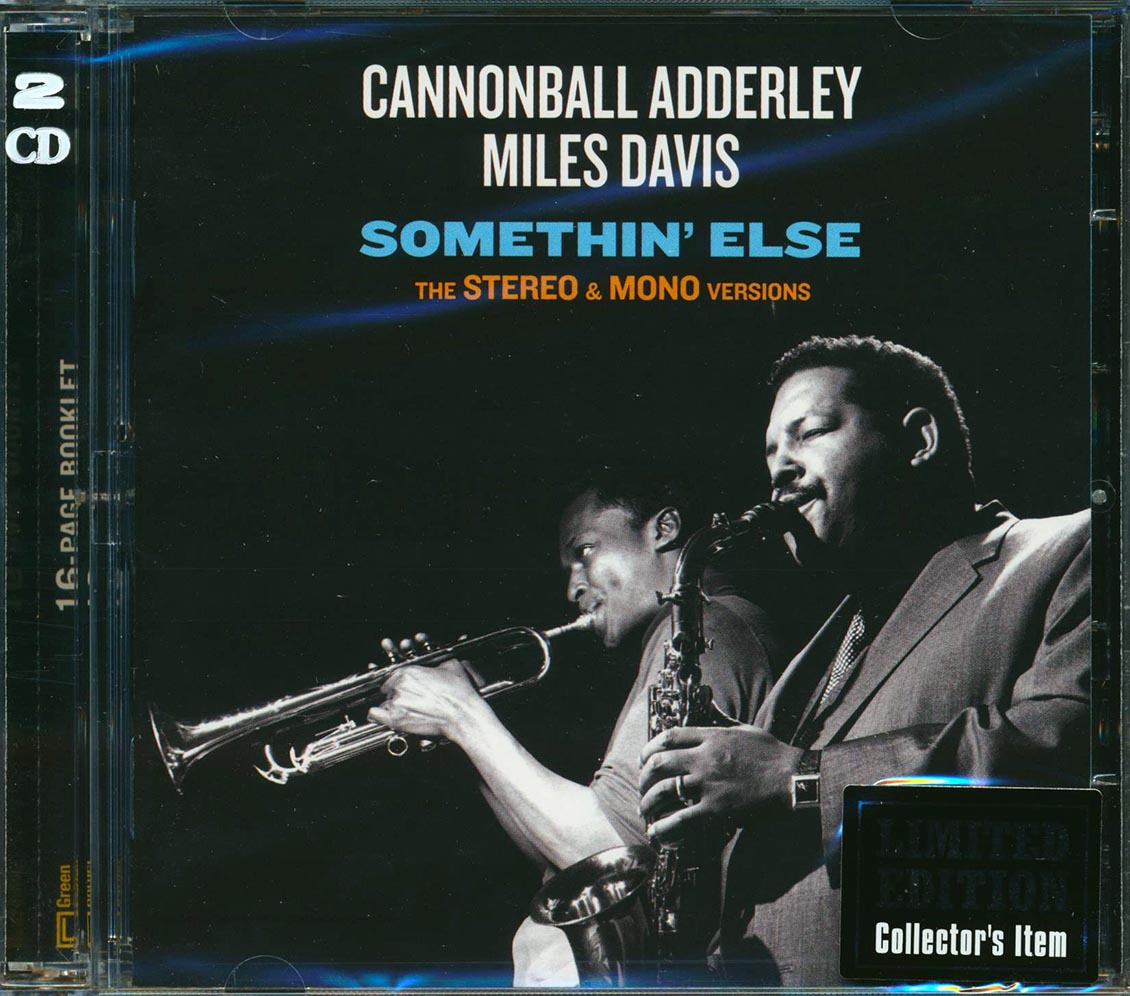 Cannonball Adderley, Miles Davis - Somethin' Else: The Stereo & Mono Versions (22 tracks) (+ 13 bonus tracks) (ltd. ed.) (2xCD) (incl. 16-page booklet) (24-bit mastering) (remast