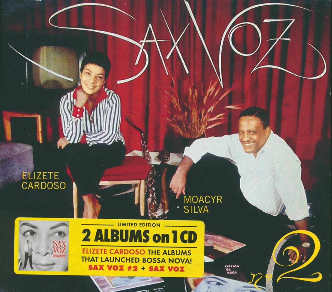 Elizete Cardodo, Moacyr Silva - Sax Voz + Sax Voz No. 2 (2 albums on 2 CDs) (26 tracks) (ltd. ed.) (deluxe 3-fold digipak)