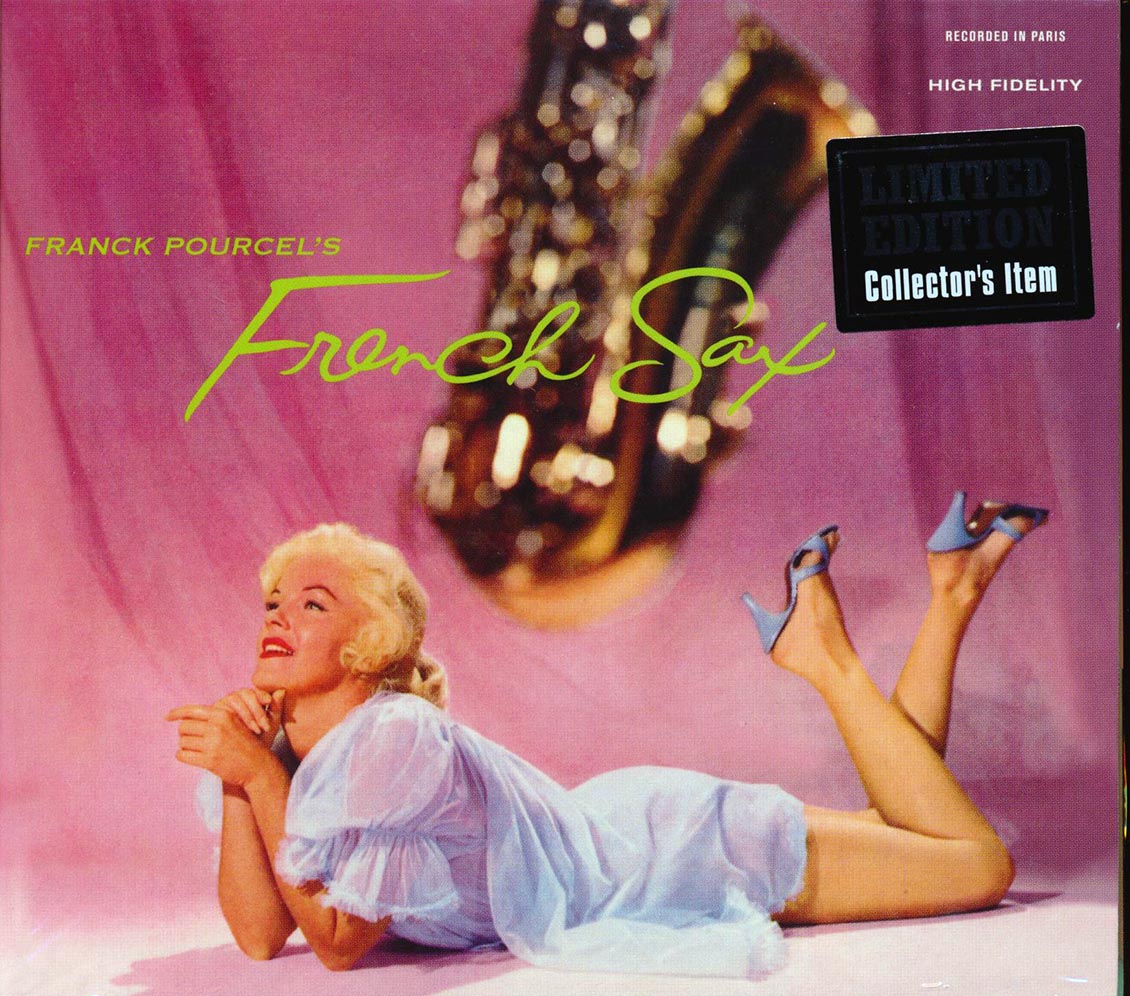 Franck Pourcel & His Orchestra, Les Baxter - French Sax + La Femme (2 albums on 1 CD) (25 tracks) (+ 2 bonus tracks) (ltd. ed.) (deluxe 3-fold digipak) (remastered) (2