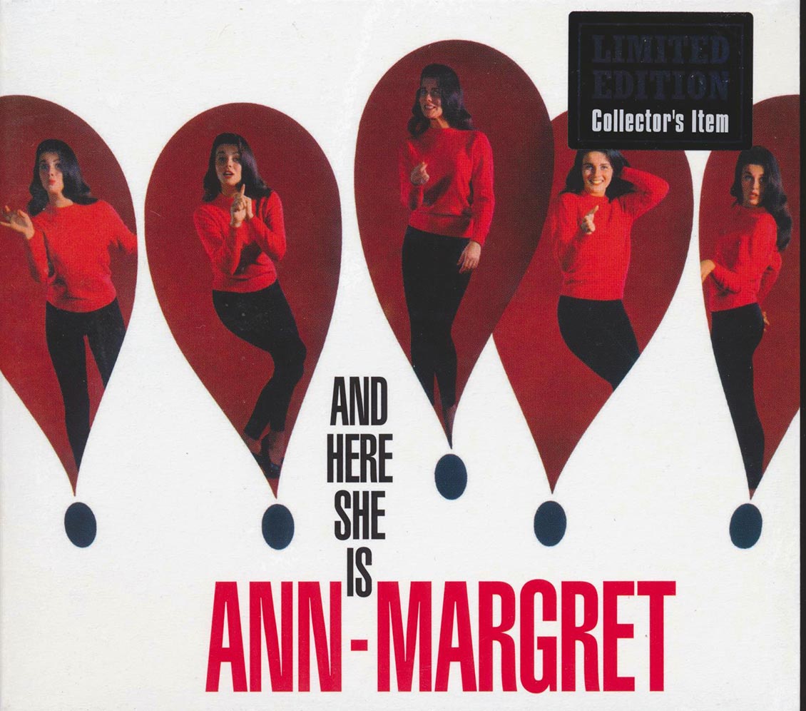 Ann Margret - And Here She Is + The Vivacious One (2 albums on 1 CD) (+ 4 bonus tracks) (ltd. ed.) (deluxe 3-fold digipak) (remastered) (24-bit master