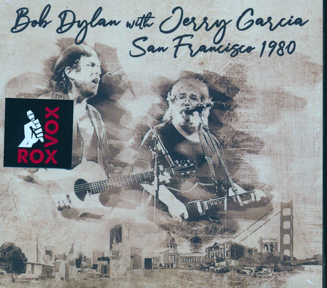 Bob Dylan, Jerry Garcia - San Francisco 1980 (2xCD) (incl. large booklet) (deluxe 3-fold digipak) (remastered)