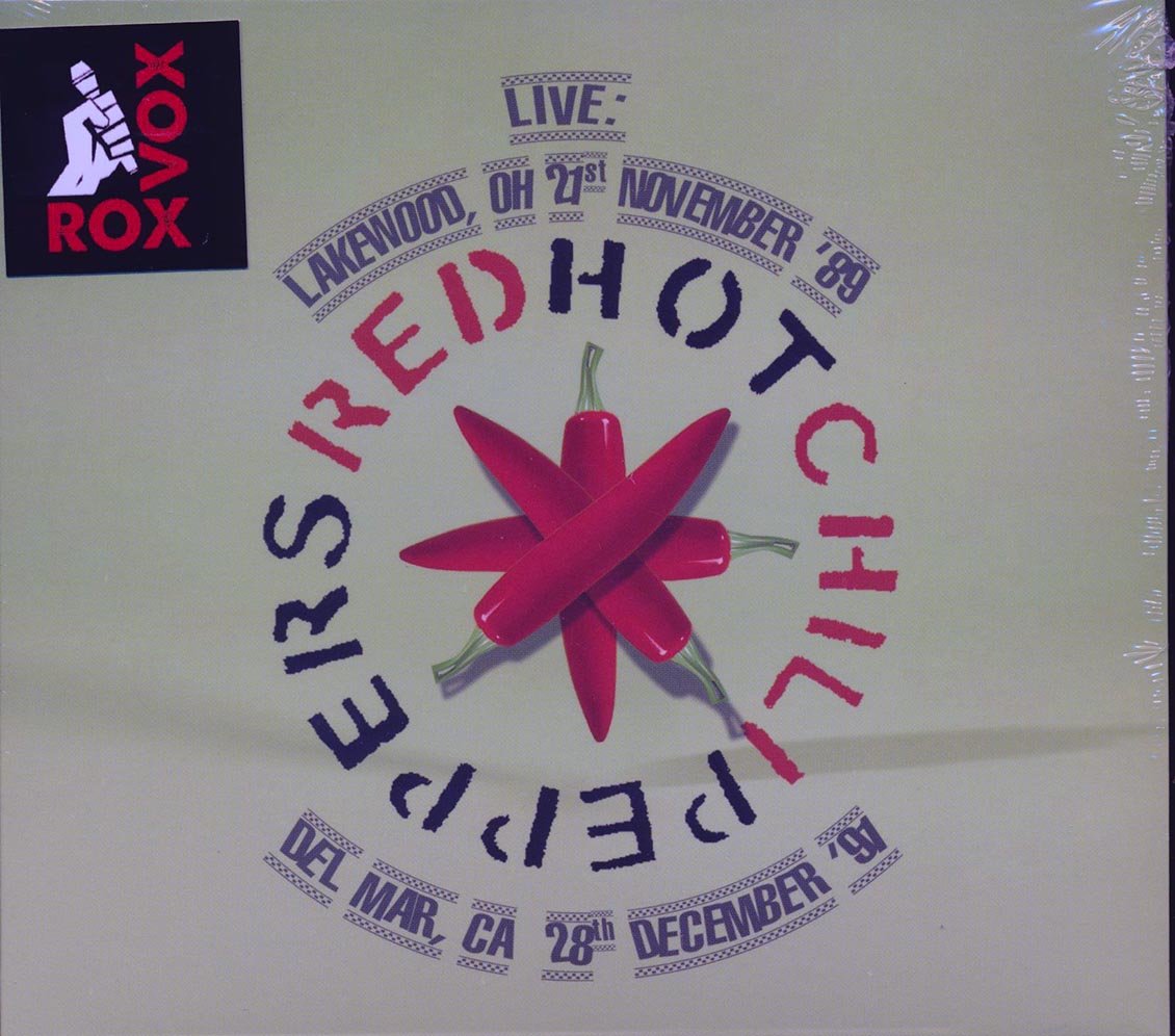 Red Hot Chili Peppers - Live: Lakewood, OH 21st November '89 + Del Mar, CA 28th December '91 (26 tracks) (remastered)