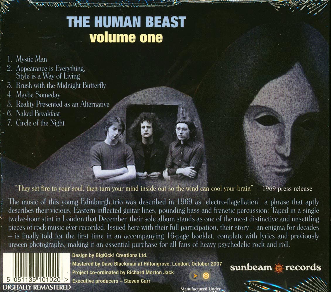 The Human Beast - Volume One (incl. large booklet) (remastered)