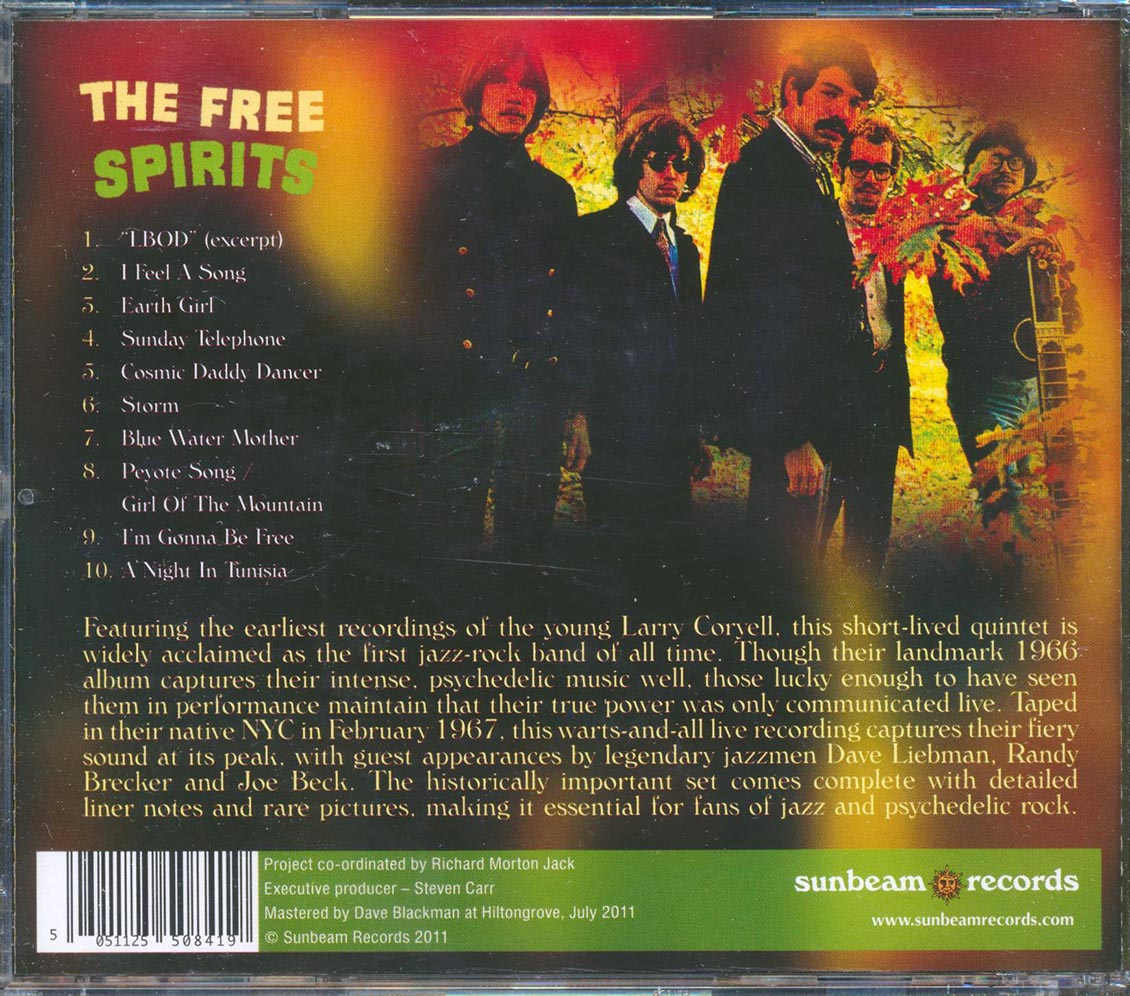 The Free Spirits - Live At The Scene, February 22nd, 1967 (incl. large booklet)