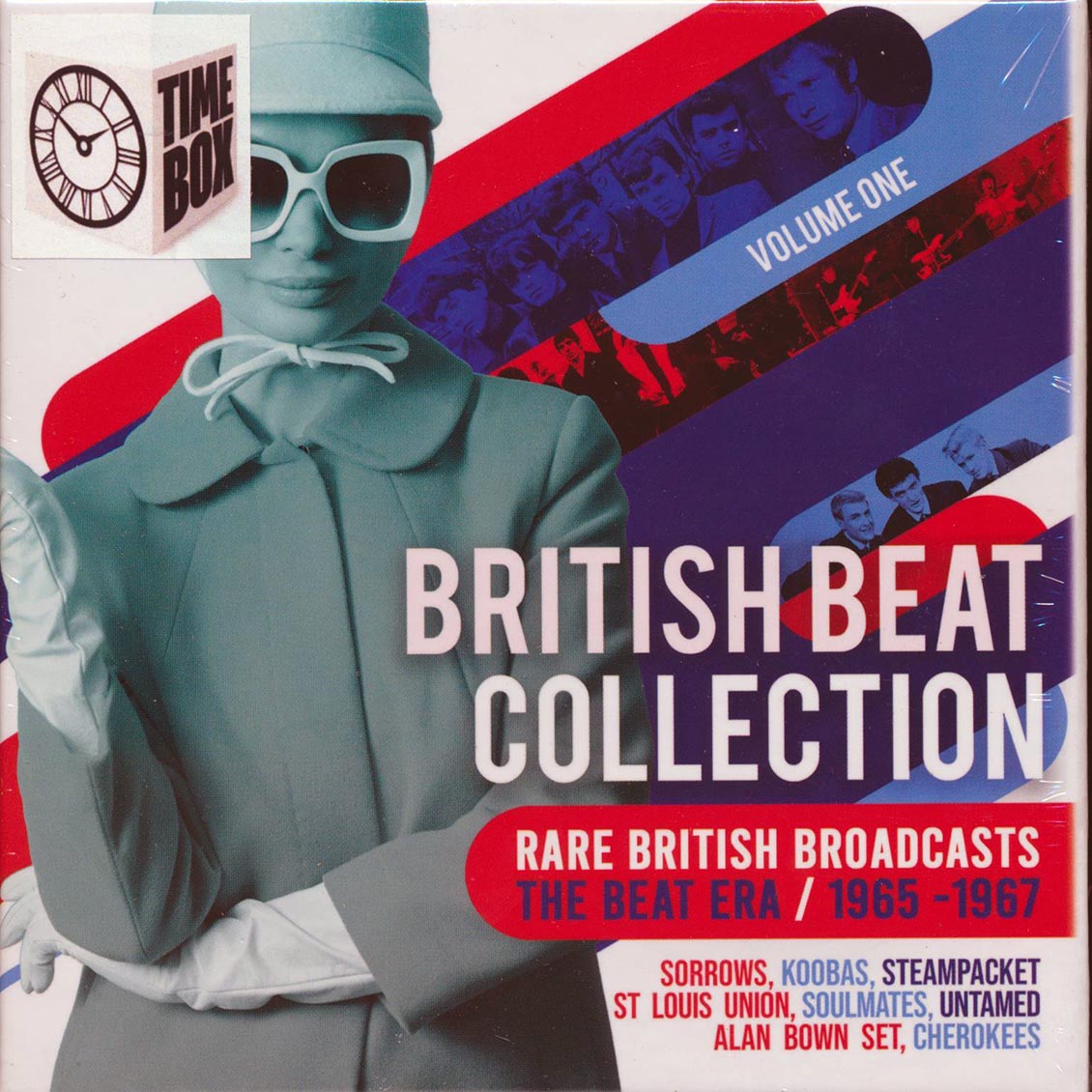 Hedgehoppers Anonymous, The Cherokees, The Steampacket, Etc. - British Beat Collection: Rare British Broadcasts The Beat Era 1965-1967 (74 tracks) (ltd. ed.) (3xCD) (box set) (incl. 20-page booklet) (remastered)