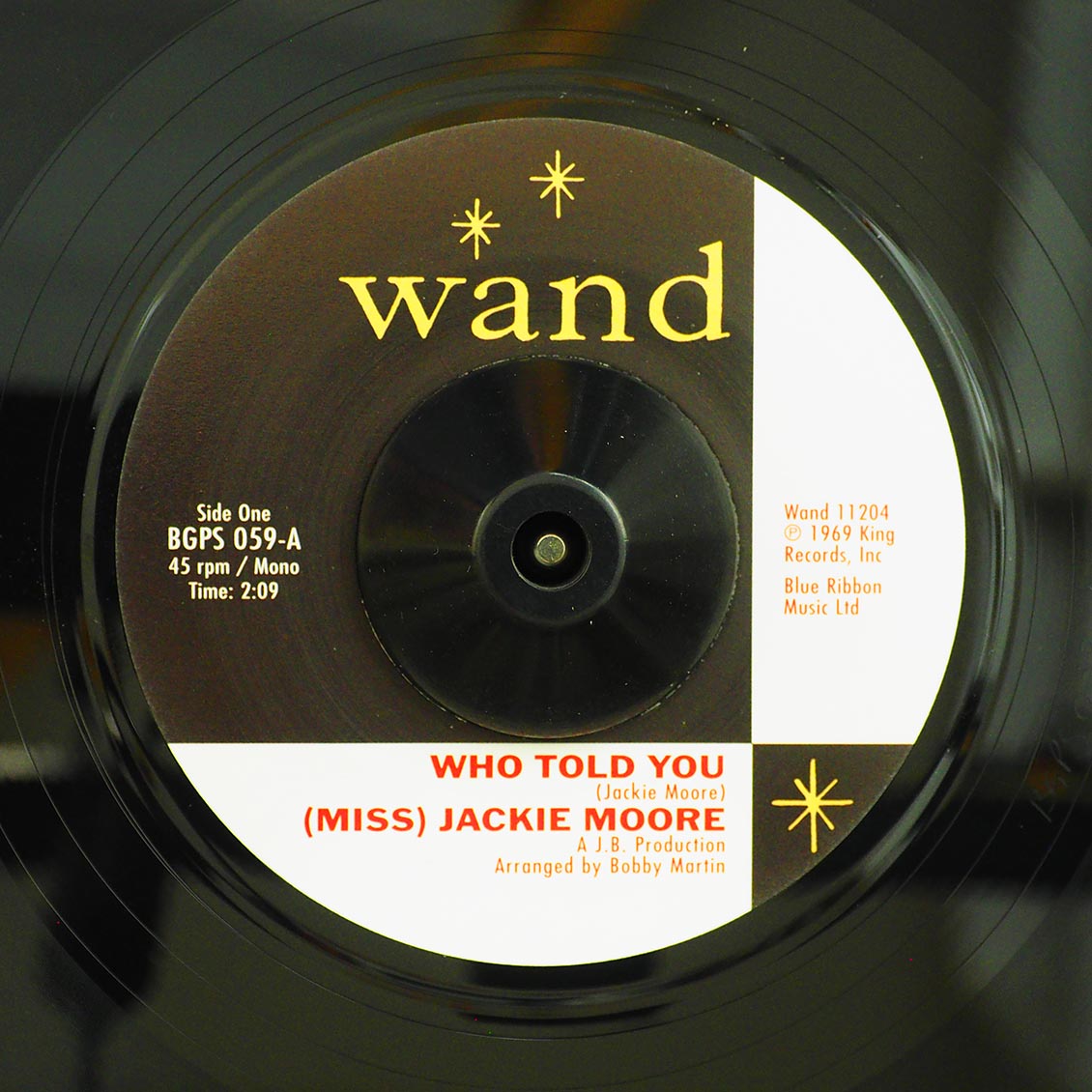 Miss Jackie Moore - Who Told You  /  Miss Jackie Moore - The Same Change (ltd. 500 copies made)