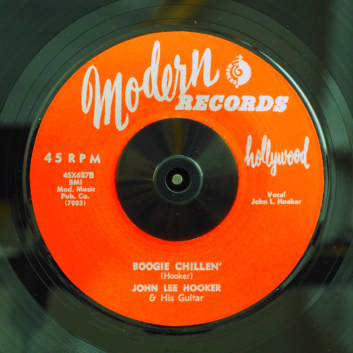 John Lee Hooker & His Guitar - Sally May  /  John Lee Hooker & His Guitar - Boogie Chillin' (ltd. 500 copies made)