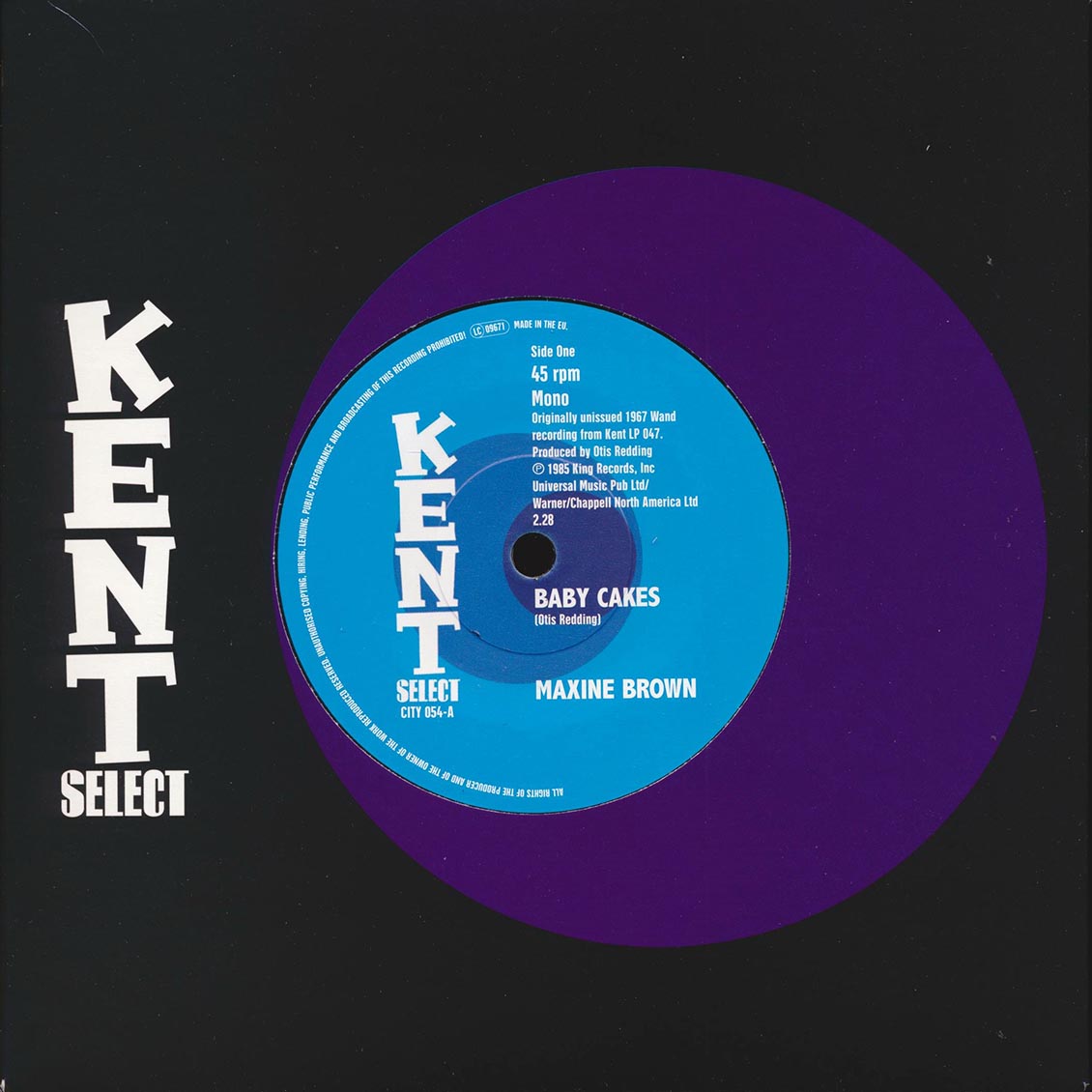 Maxine Brown - Baby Cakes  /  Maxine Brown - One In A Million