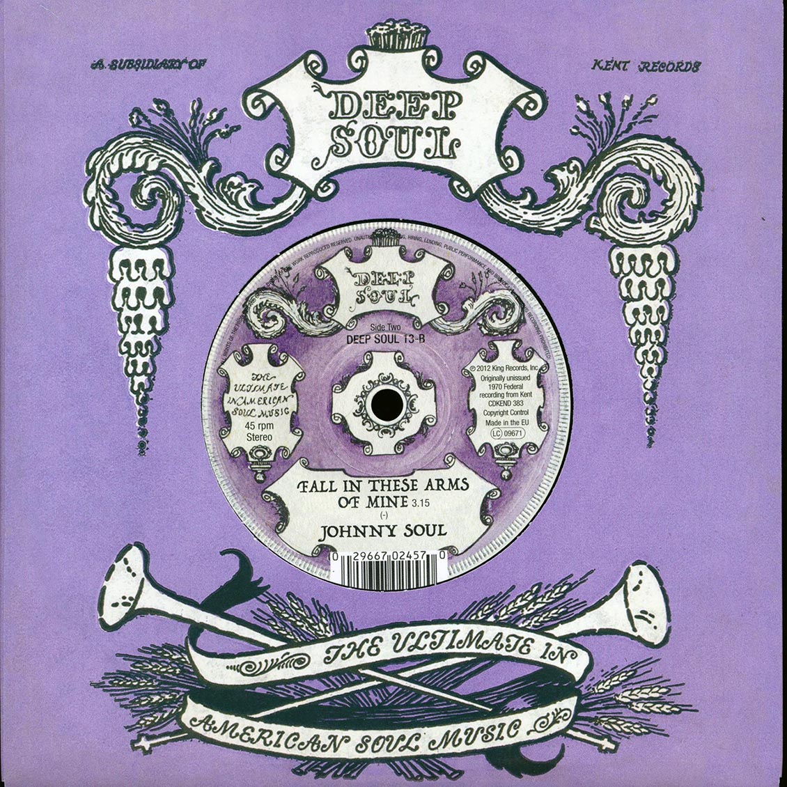 Junior McCants - She Wrote It, I Read It  /  Johnny Soul - Fall In These Arms Of Mine