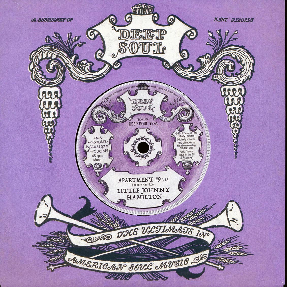 Little Johnny Hamilton - Apartment  /  Little Johnny Hamilton - Cry Like A Baby