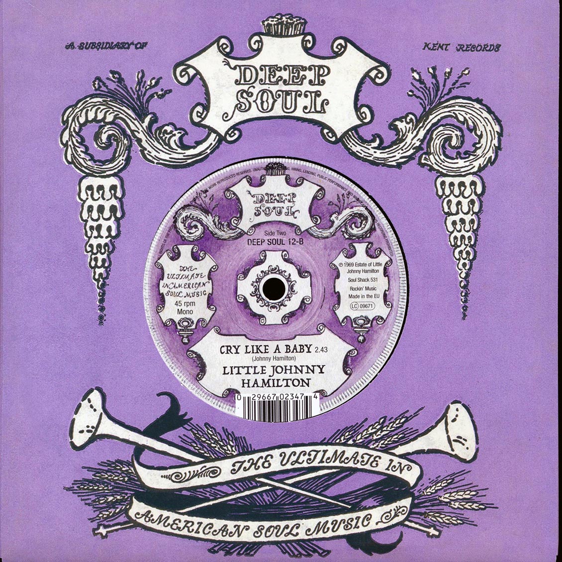 Little Johnny Hamilton - Apartment  /  Little Johnny Hamilton - Cry Like A Baby