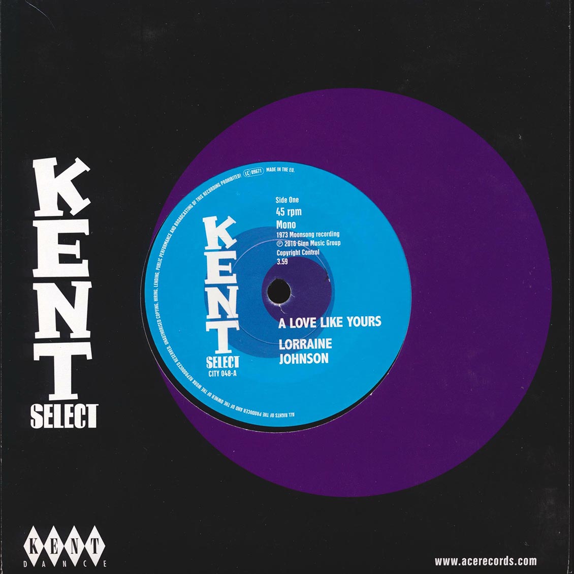 Lorraine Johnson - A Love Like Yours  /  Deep Velvet - Complain To The Clouds (But You Can't Change The Weather)