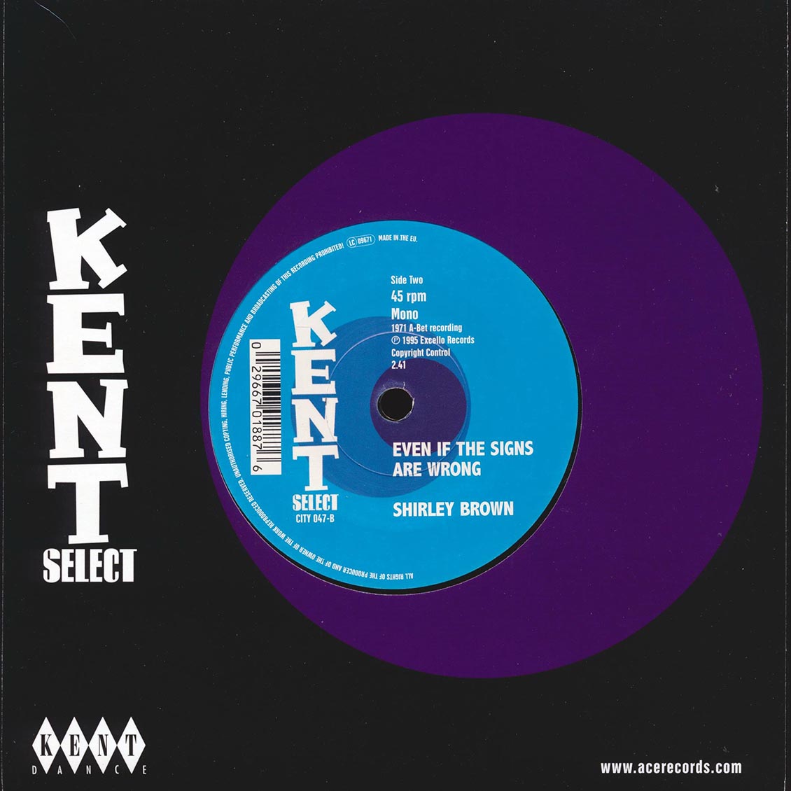 Art Gentry - This Is My Chance  /  Shirley Brown - Even If The Signs Are Wrong