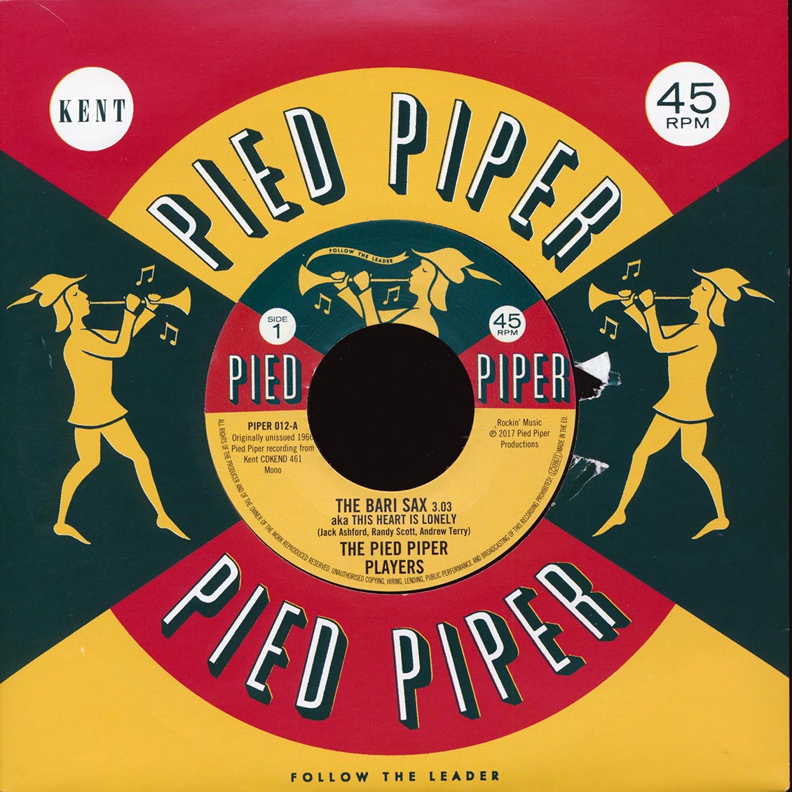 The Pied Piper Players - The Bari Sax  /  The Cavaliers - We Go Together