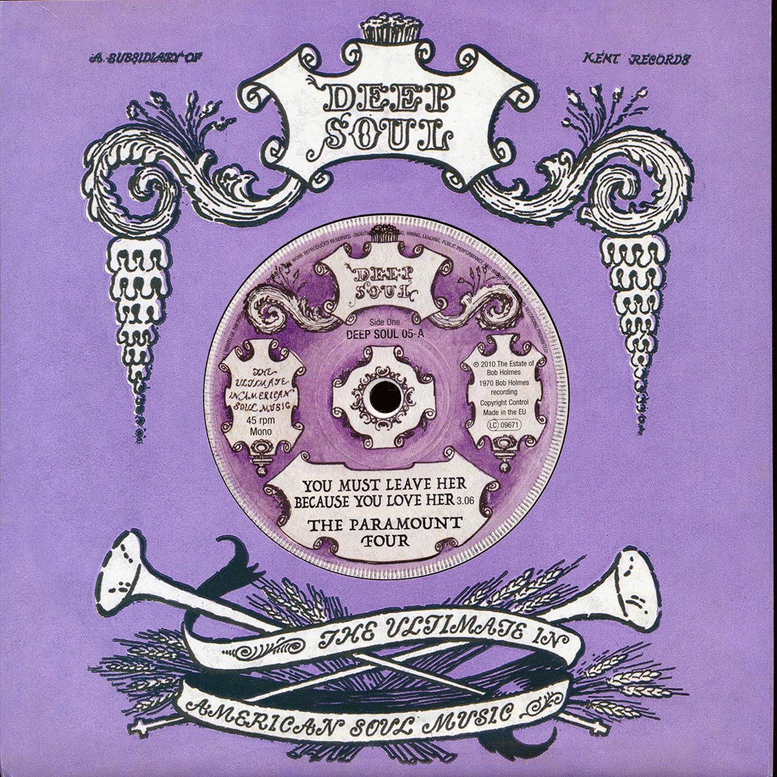 The Paramount Four - You Must Leave Her Because You Love Her  /  Jeanette Jones - What Have You Got To Gain By Losing